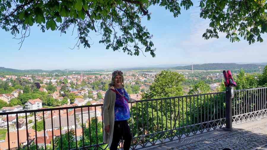 Tolle Aussicht auf Blankenburg und Umgebung